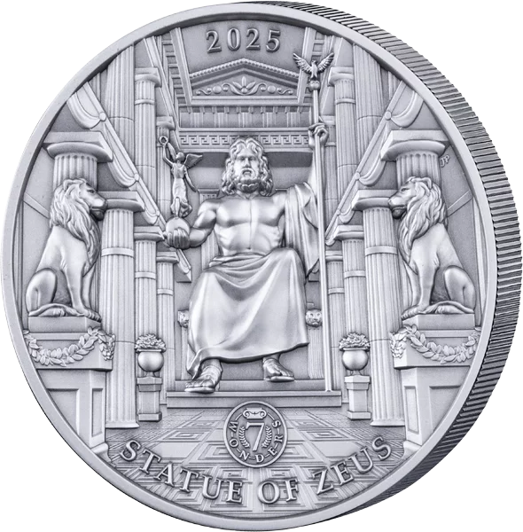 10 Dollars Salomonen Statue of Zeus 2025