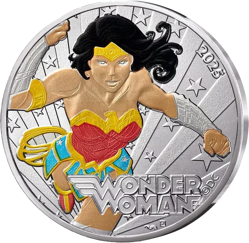 10 Euro Frankreich Wonder Woman 2025