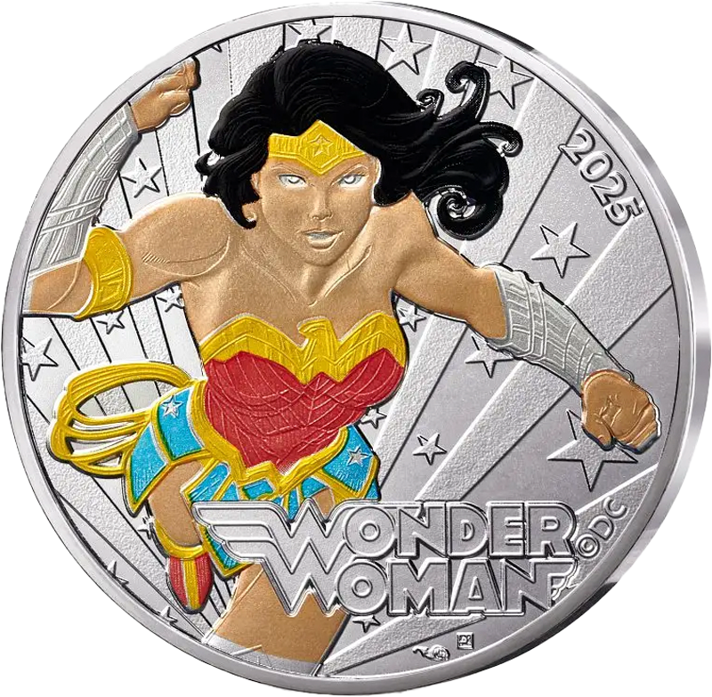 10 Euro Frankreich Wonder Woman 2025