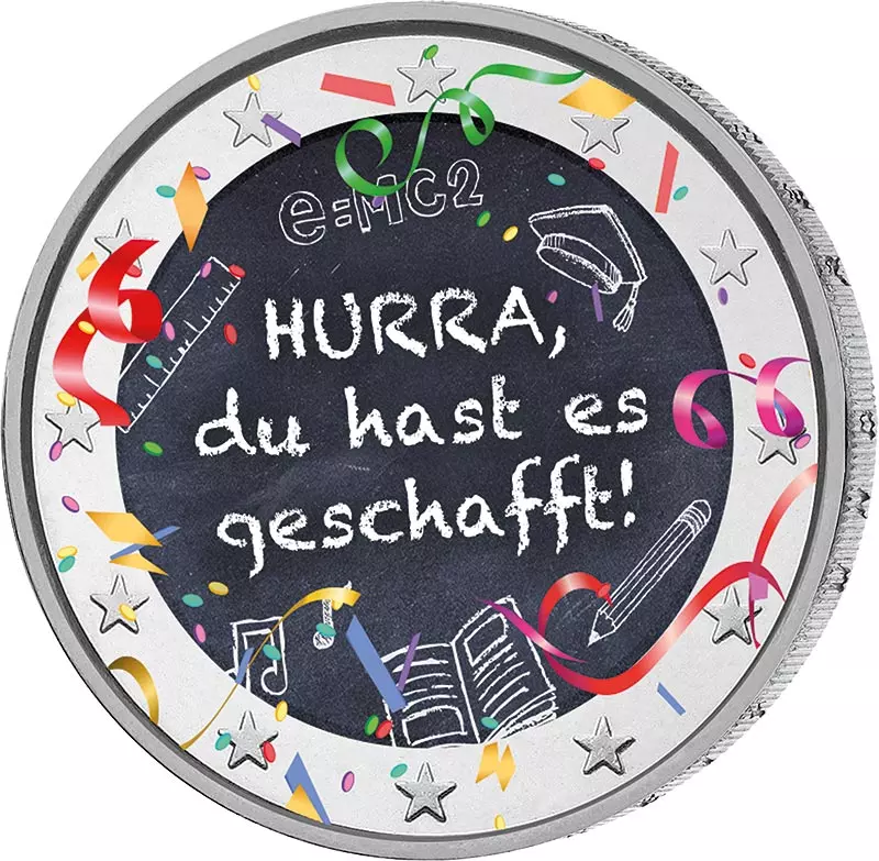 2-Euro-Künstlerausgabe Abschluss in der Coincard 2-Euro-Künstlerausgabe Abschluss in der Coincard