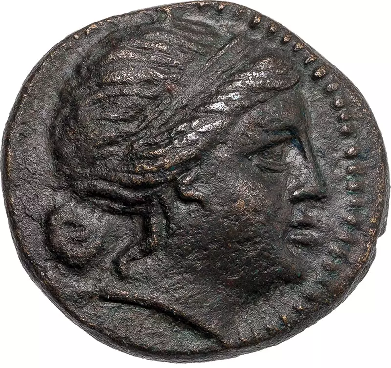 Mittelbronze Thrakien/Mesembria Athena Alkidemos 250 - 175