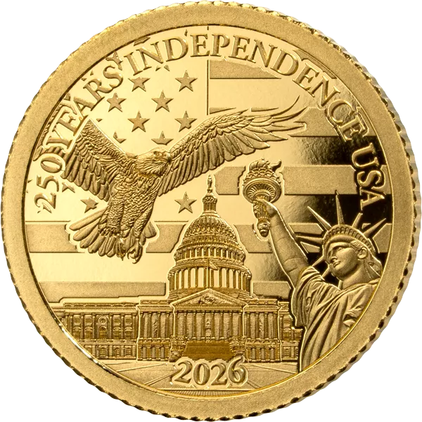 10 Dollars Barbados 250 Jahre Unabhängigkeit USA 2026