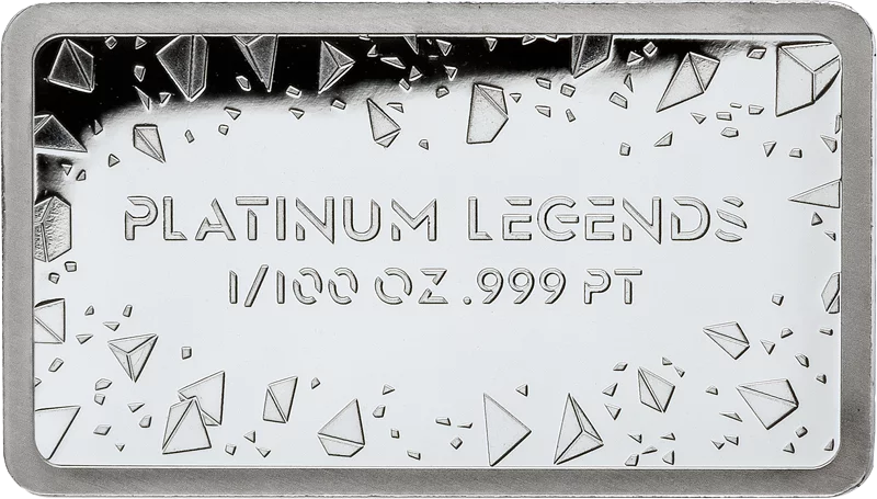 Platinbarren Platinum Legends - Schwan