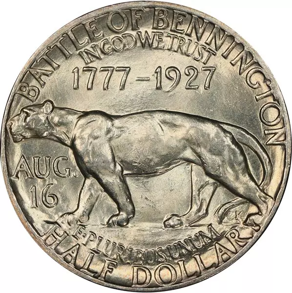 1/2 Dollar USA Vermont 1927