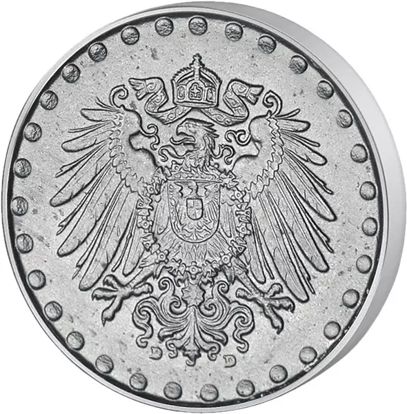 10 Pfennig Deutsches Reich Adler 1916-1917