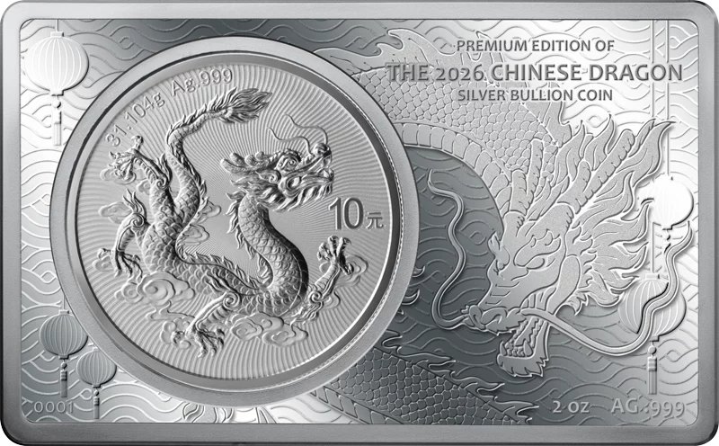10 Yuan China Chinese Dragon Premium Edition 2026
