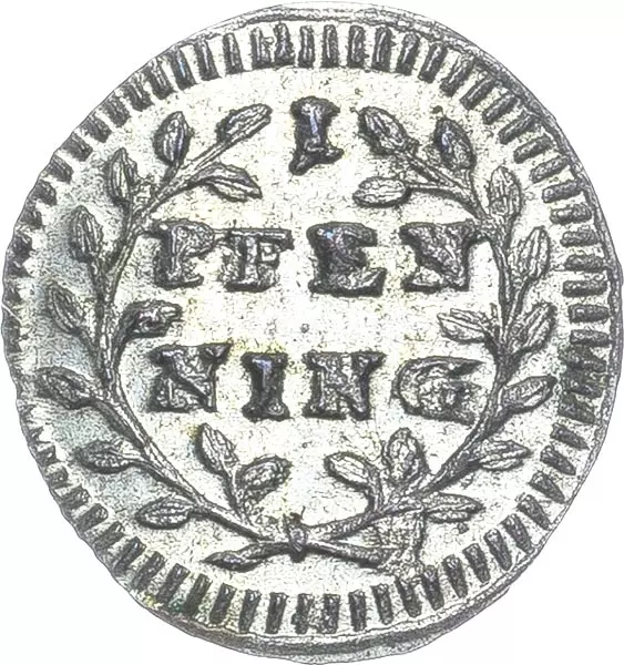 1 Pfennig Regensburg Freie Reichsstadt 1759