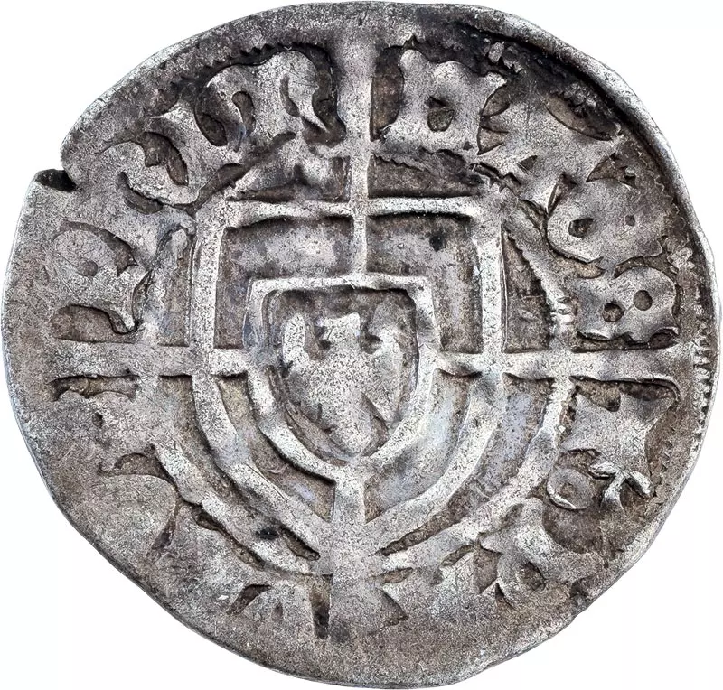 Schilling Deutscher Orden Hochmeister Paul v. Rußdorf 1422 - 1441