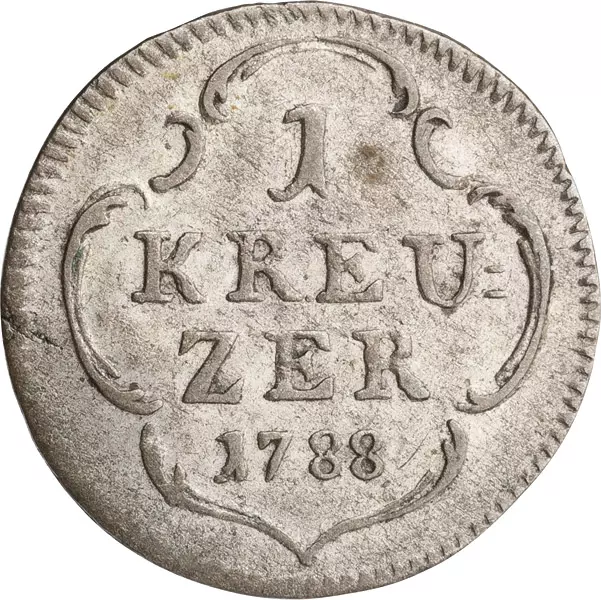1 Kreuzer Freie Reichsstadt Frankfurt 1786-1789