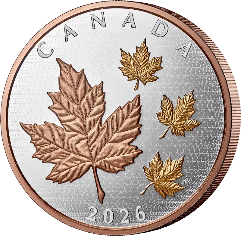 50 Dollars Kanada Maple Leaf in Motion 2026