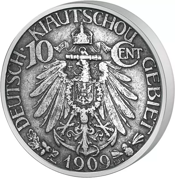 10 Cent Kiautschou Reichsadler 1909