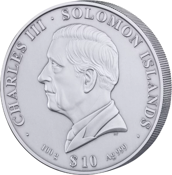 10 Dollars Salomonen Statue of Zeus 2025