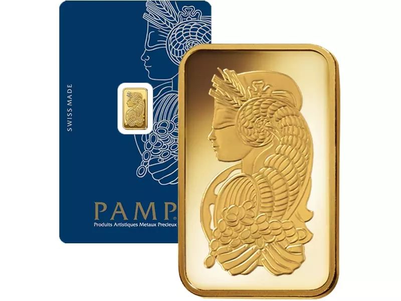 1 Gramm Goldbarren Schweiz Fortuna
