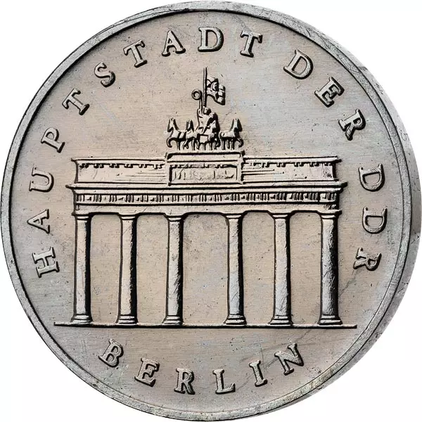 1 Pfennig - 5 Mark DDR Kursmünzensatz 1986