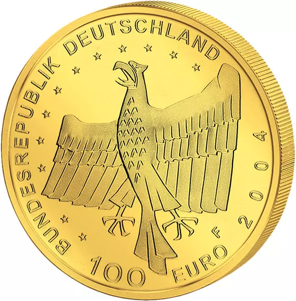 100 Euro BRD UNESCO-Weltkulturerbe Stadt Bamberg 2004 Stempelglanz