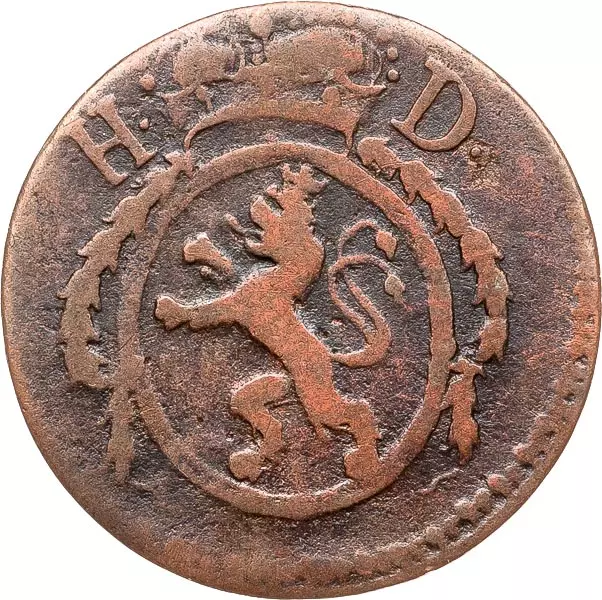 1 Pfennig Hessen-Darmstadt Landgraf Ludwig X. 1797-1806