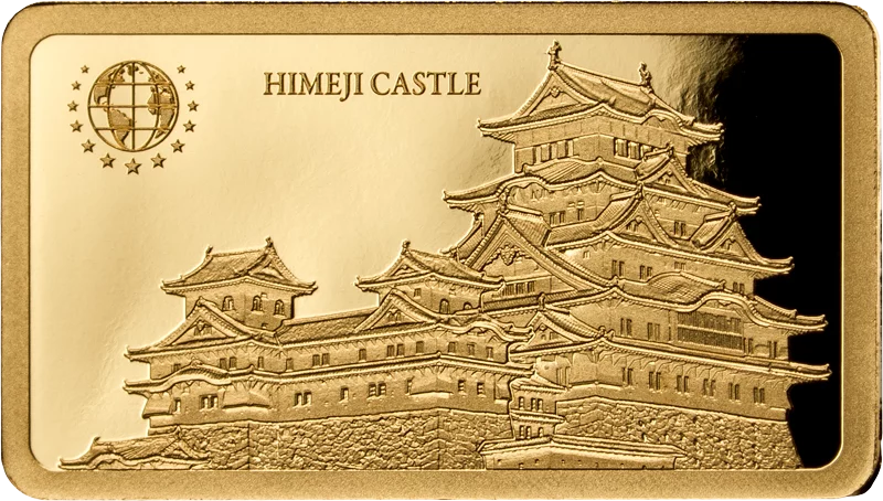Goldbarren Unified Nations Welterbestätten II - Burg von Himeji