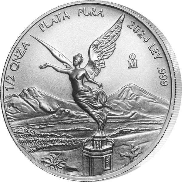 1/2 Unze Silber Mexiko Libertad 2024