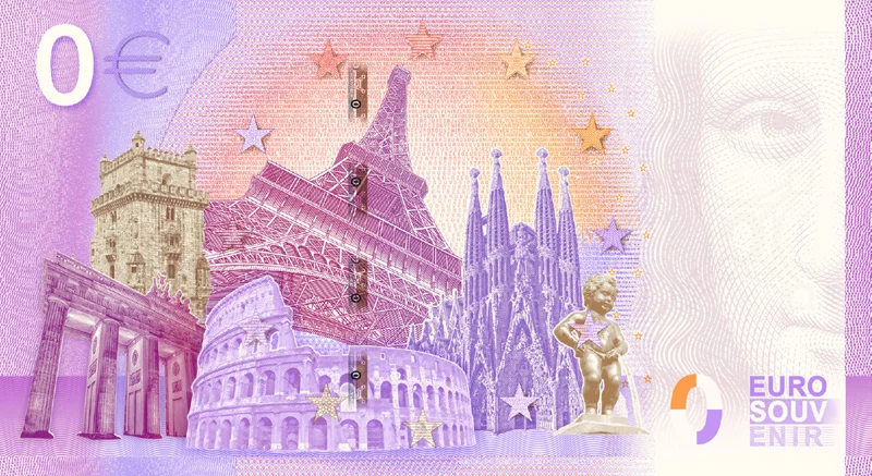 0-Euro-Banknote Slowakei Topolcany 2025