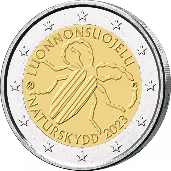 5 x 2 Euro Spar-Set inkl. Gratis Glücksbringer Hufeisen & Kleeblatt