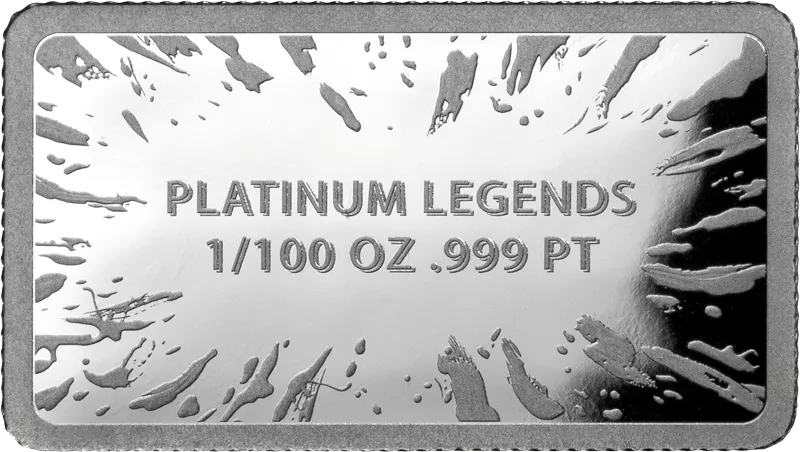 Platinbarren Platinum Legends Real Art Edition - Panda 2026