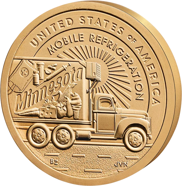 1 Dollar USA American Innovation - Minnesota Mobile Refrigeration 2026