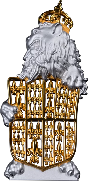 5 Dollars Salomonen The Royal Beasts - Lion of England 2026