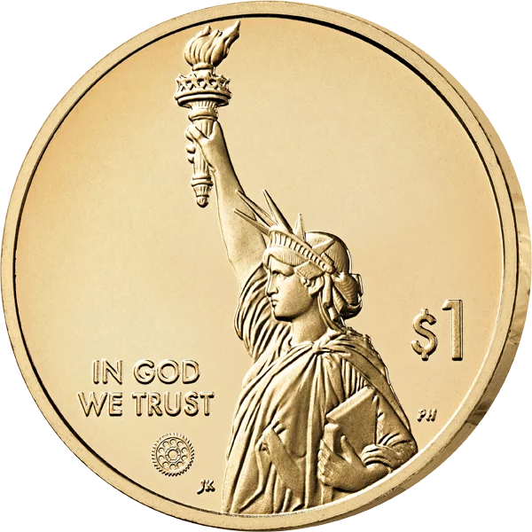 1 Dollar USA American Innovation - Arkansas Raye Montague 2025