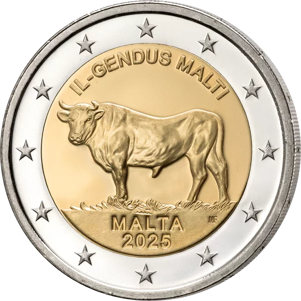 2 Euro Malta Der maltesische Ochse 2025