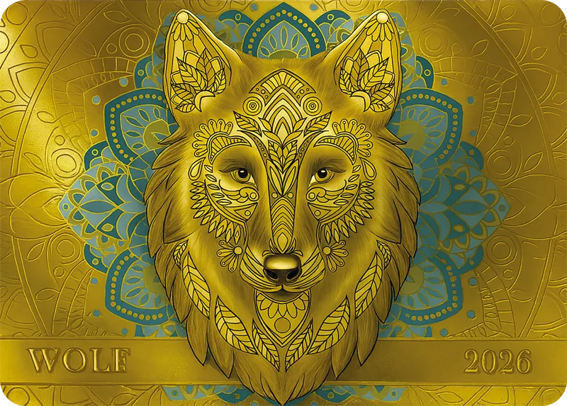 50 Tala Samoa Spirit Animals - Wolf 2026