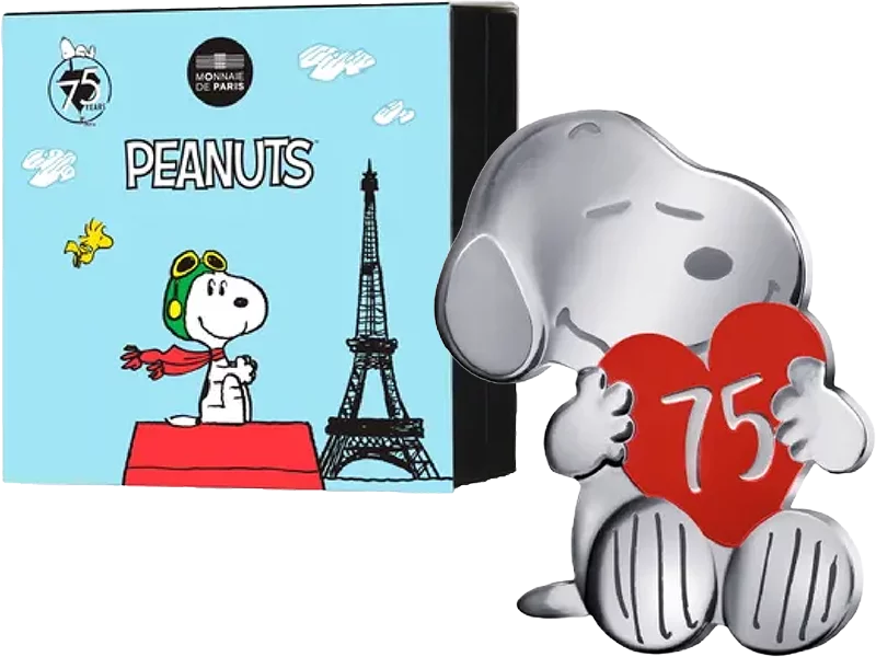 10 Euro Frankreich Shape 75 Jahre Snoopy 2025 10 Euro Frankreich Shape 75 Jahre Snoopy 2025