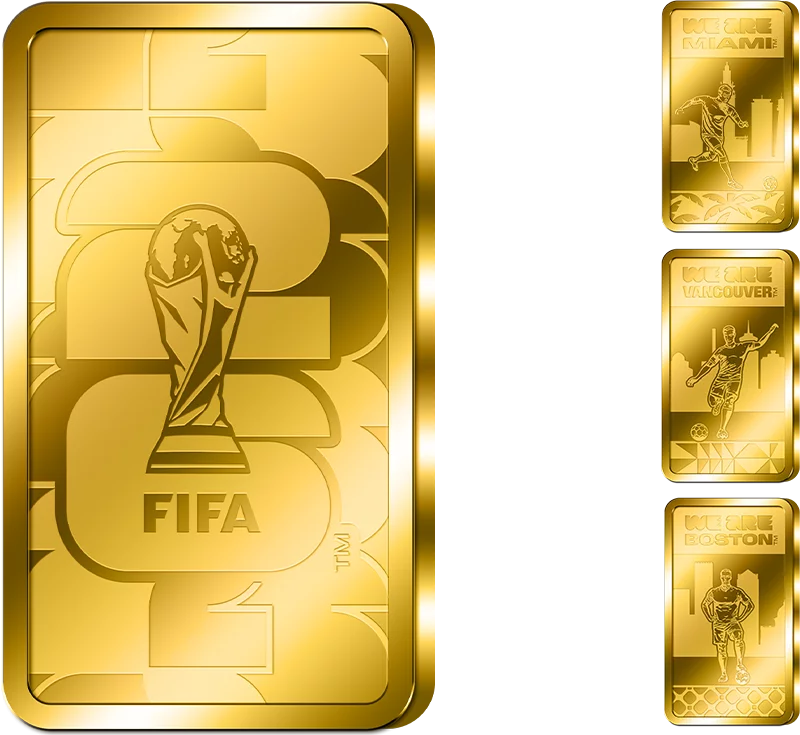 Goldbarren-Kollektion: FIFA Weltmeisterschaft 2026™