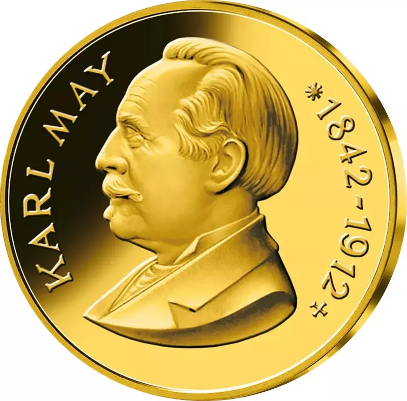 Medaille Karl May - Ausritt nach Osten
