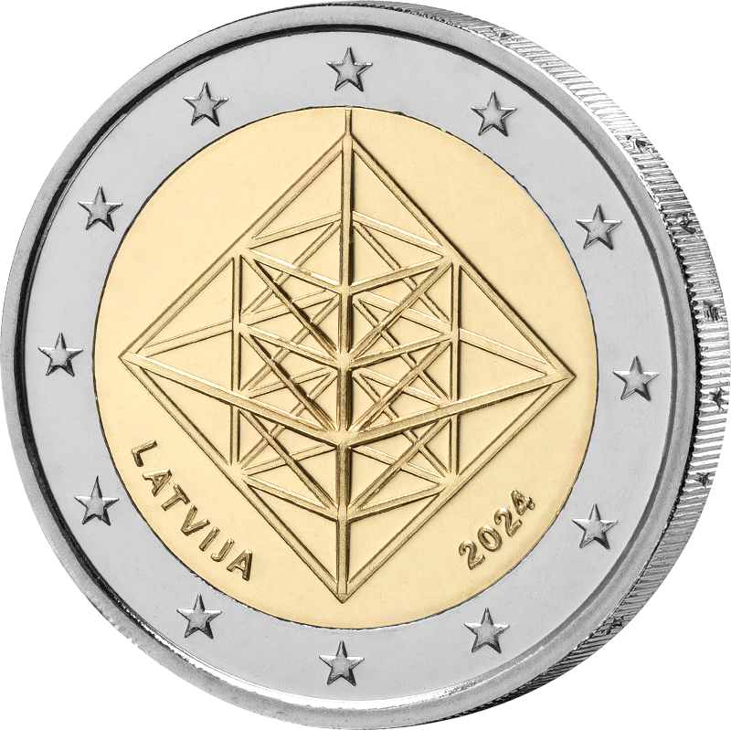 Verwunderlich 2 Euro Munze Lettland Bilder
