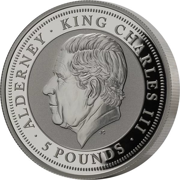 5 Pounds Alderney Bald Eagle 2024