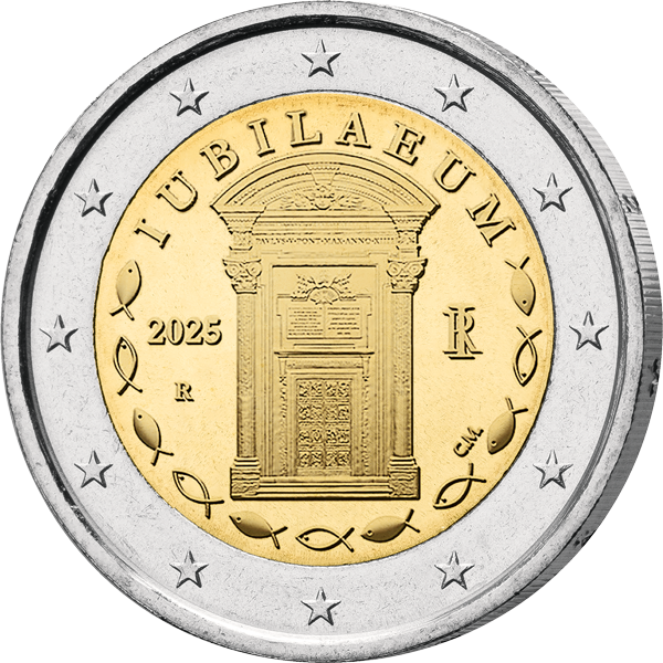 2 Euro Italien Jubiläum Heiliges Jahr 2025
