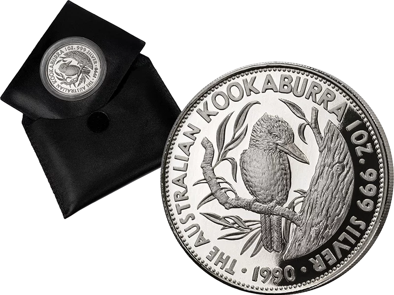 5 Dollars Australien Kookaburra 1990