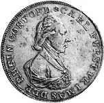 Konventionstaler Regensburg Fürst Carl von Dalberg 1809