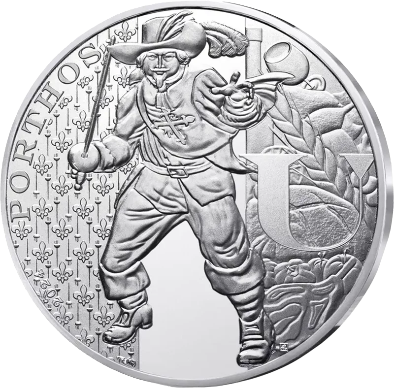 10 Euro Frankreich Die drei Musketiere - Porthos 2024