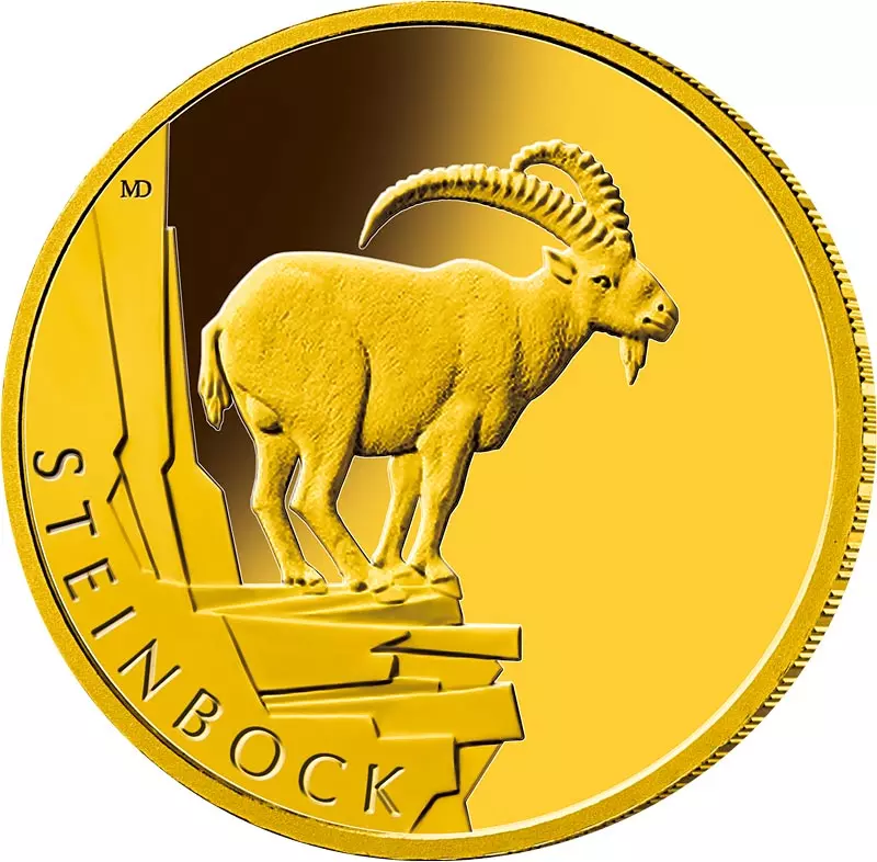 20 Euro BRD Rückkehr der Wildtiere - Steinbock 2023