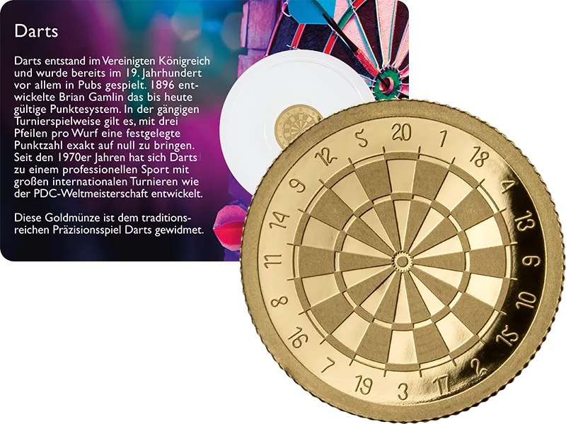 1.000 Francs Gabun Darts 2026