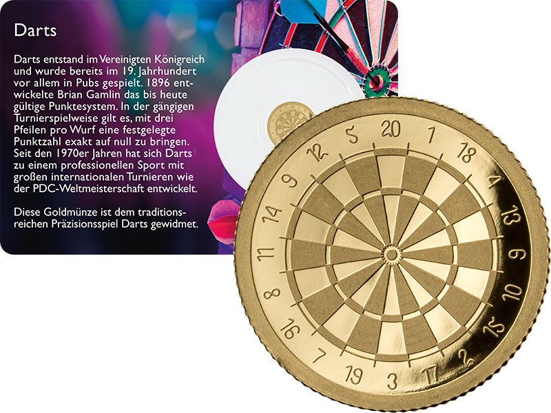 1.000 Francs Gabun Darts 2026