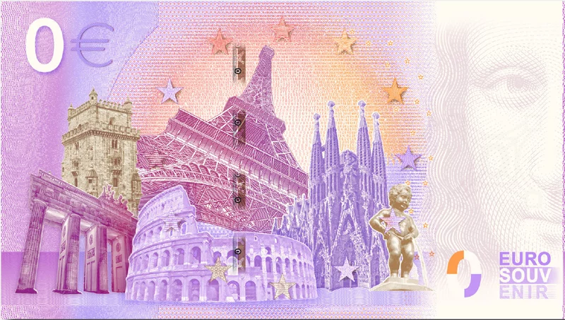 0-Euro-Banknote BRD Wilhelm Busch - Max und Moritz Streiche 2024