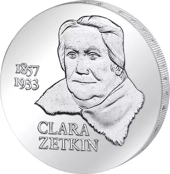 20 Mark DDR Clara Zetkin 1982 Stempelglanz