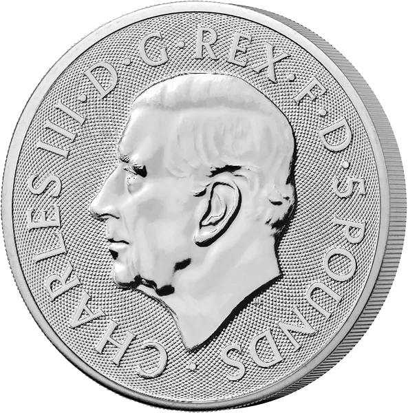 2 Unzen Silber Großbritannien Tudor Beasts - The Greyhound of Richmond 2025