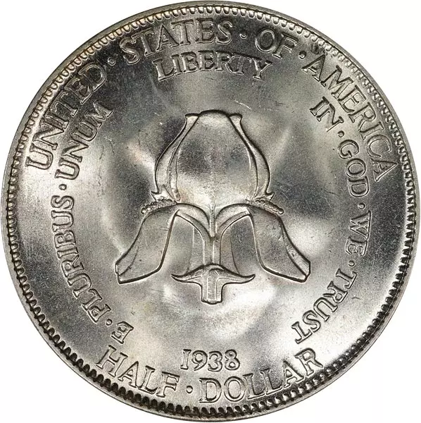 1/2 Dollar USA New Rochelle 1938