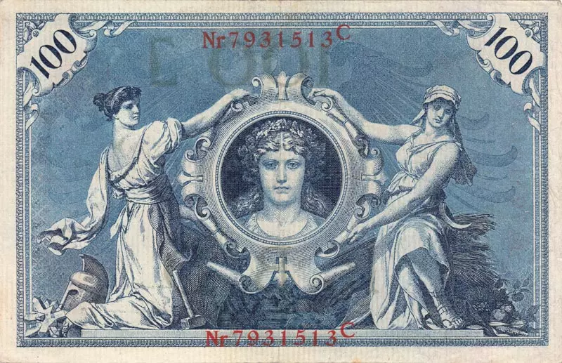 100 Mark Deutsches Reich Banknote 1908
