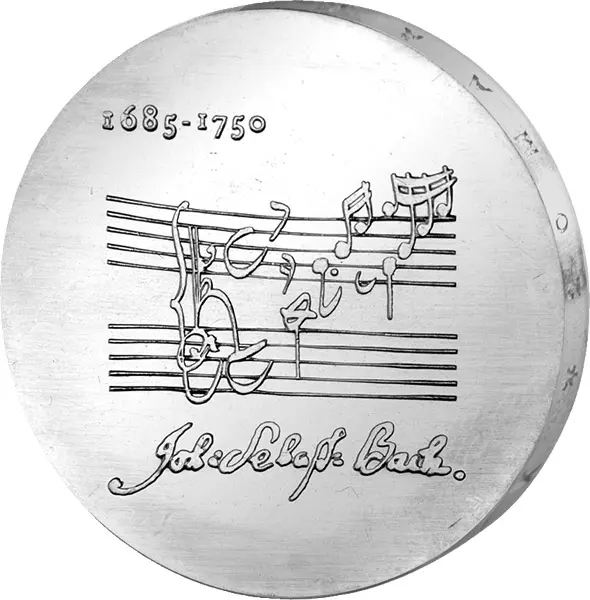 20 Mark DDR Johann Sebastian Bach 1975
