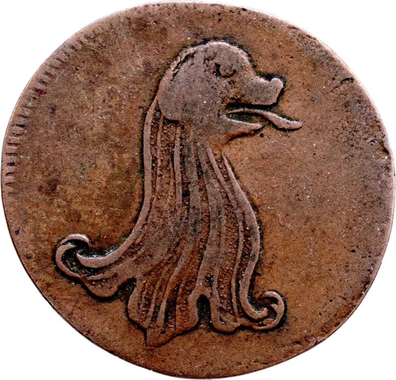 2 Pfennig Reuß- Gera Graf Heinrich XXX. 1761