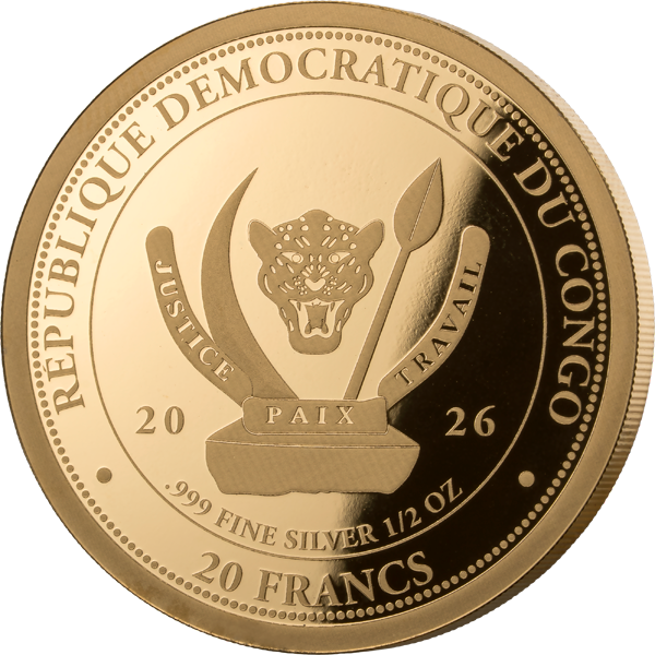 20 Francs Kongo Mythic Protectors Koi 2026